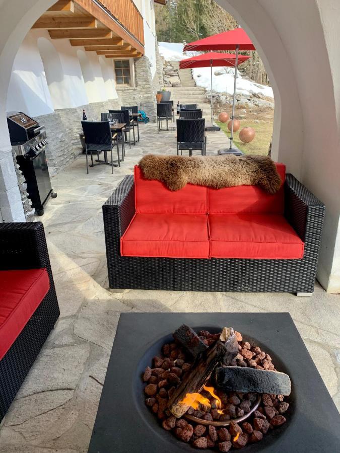 Chasa Al Battaporta Hotel Tschierv ภายนอก รูปภาพ